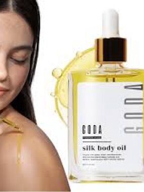 Silk Body Oil — Yellow Moisturizing Body Oil for Women